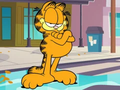 Spēle Garfield Jigsaw Puzzle online