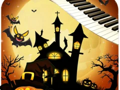 Spēle Halloween Piano Tiles online