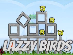 Spēle Lazzy putni online