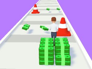 Spēle Savāc visu naudu un kļūst bagāts: skrējējs online