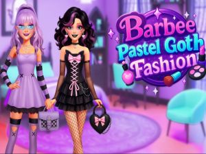 Spēle Barbee Pastel Goth mode online