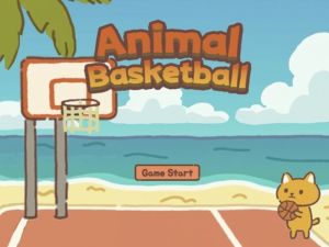 Spēle Dzīvnieku basketbols online