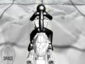 Spēle Stickman Zombie motociklu sacīkstes online