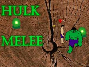 Spēle Hulka tuvcīņa online