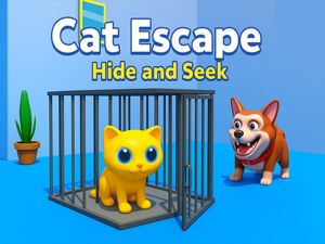 Spēle Cat Escape Slēpt un meklē online