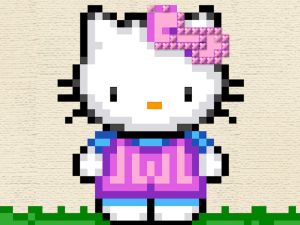 Spēle Hello Kitty Cross dūriens online