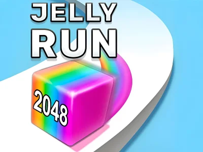 Spēle Jelly Run 2048 online