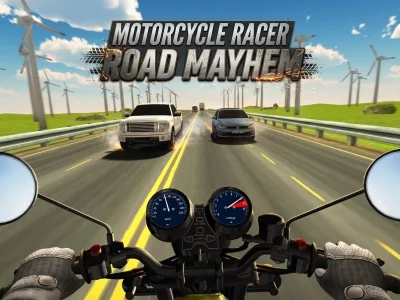 Spēle Motorcycle Racer: Road Mayhem online