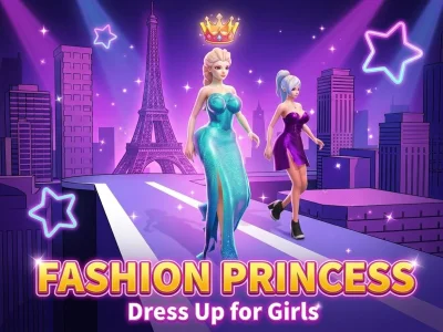 Spēle Fashion Princess Dress Up for Girls online