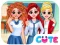 Spēle BFF Princess Back To School online