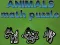 Spēle Animals Math Puzzles online