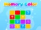 Spēle Memory Color online