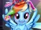 Spēle Rainbow pony real haircuts online