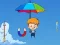 Spēle Umbrella Falling Guy online