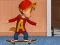 Spēle Alvinnn und Die Chipmunks: Skateboard Wahnsinn online