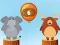 Spēle Jungle Balloons Subtraction online