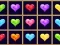 Spēle Sliding Hearts Match 3 online