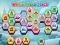 Spēle Winter Hexa Stack online