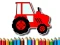 Spēle Easy Kids Coloring Tractor online