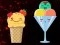 Spēle Ice cream PUZZLES online