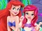 Spēle Baby Ariel Treating Cold online