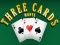 Spēle Three cards monte online