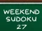 Spēle Weekend Sudoku 27 online
