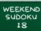 Spēle Weekend Sudoku 18 online