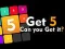 Spēle Get 5 online