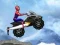 Spēle Spiderman Snow Scooter online