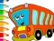 Spēle Coloring Book: Bus online