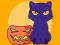 Spēle Coloring Book: Halloween Cat online