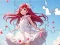 Spēle Jigsaw Puzzle: White Dress Girl online