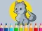 Spēle Coloring Book: Wolf online