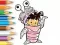 Spēle Coloring Book: Monster Costume Girl online