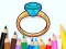 Spēle Coloring Book: Gemstone Ring online