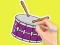 Spēle Coloring Book: Star Drum online