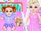 Spēle Little Elsa Caring Day online