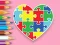 Spēle Coloring Book: Heart Jigsaw online