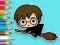 Spēle Coloring Book: Flying Potter online