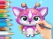 Spēle Coloring Book: Cute Fluvsies online