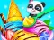 Spēle Baby Panda Ice Cream Truck online