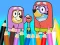 Spēle Coloring Book: Bluey Flossing Grannies online