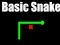 Spēle Basic Snake online
