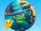 Spēle Round Jigsaw Puzzle Collect Pictures of Funny Ocean Inhabitants online