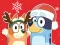 Spēle Jigsaw Puzzle: Bluey Christmas Gift online