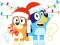 Spēle Kids Quiz: Bluey Christmas Quiz online
