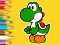 Spēle Coloring Book: Yoshi Fishing Day online