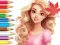 Spēle Coloring Book: Barbie Autumn Tale online