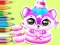 Spēle Coloring Book: Baby Fluff's Birthday online